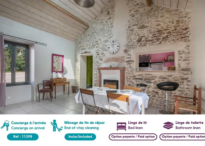 Longère Rénovée à 500m Du Centre De Pour 4